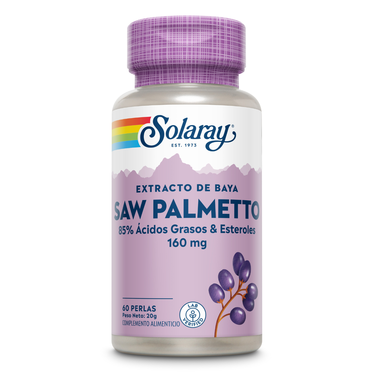 Saw Palmetto Solaray, 60 capsule