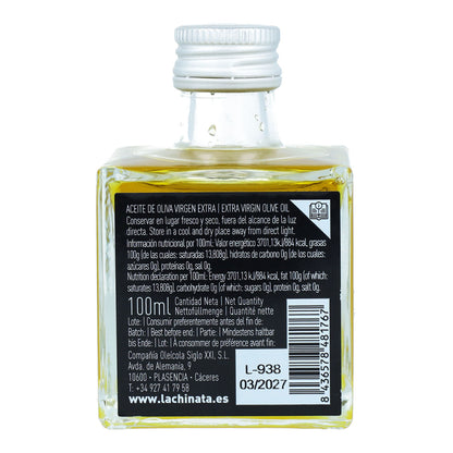 Olio extravergine di oliva Bottiglia quadrata 100 ml
