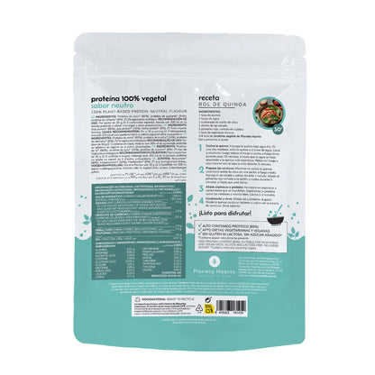 Neutral ECO vegetabiliskt protein 80% Planeta Huerto 500 g