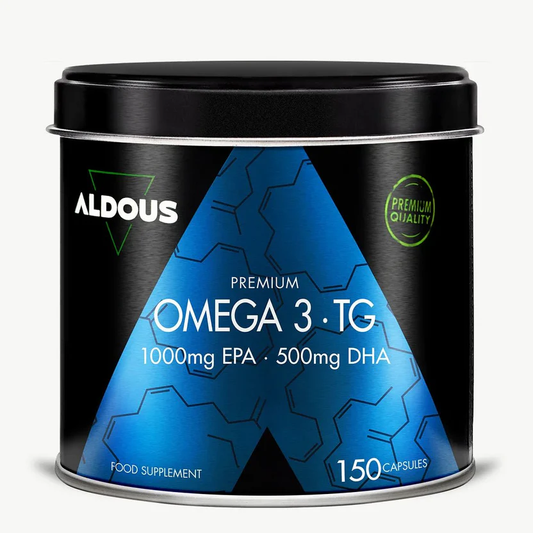 Omega 3 Capsule Premium 1000 mg EPA e 500 mg DHA Aldous Bio 150 capsule