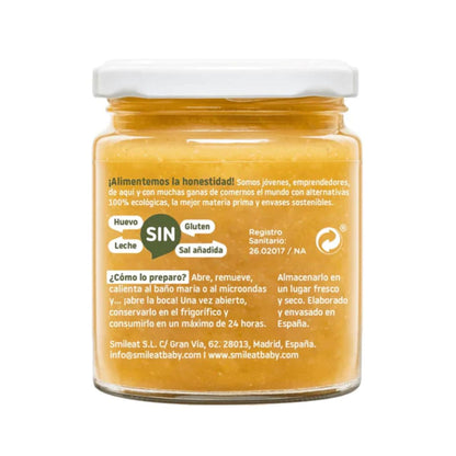 Pakket van 12 potjes biologische groenten met quinoa Smileat, 230 g