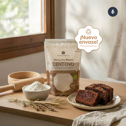 Weißes Roggenmehl Eco Planeta Huerto 800 g