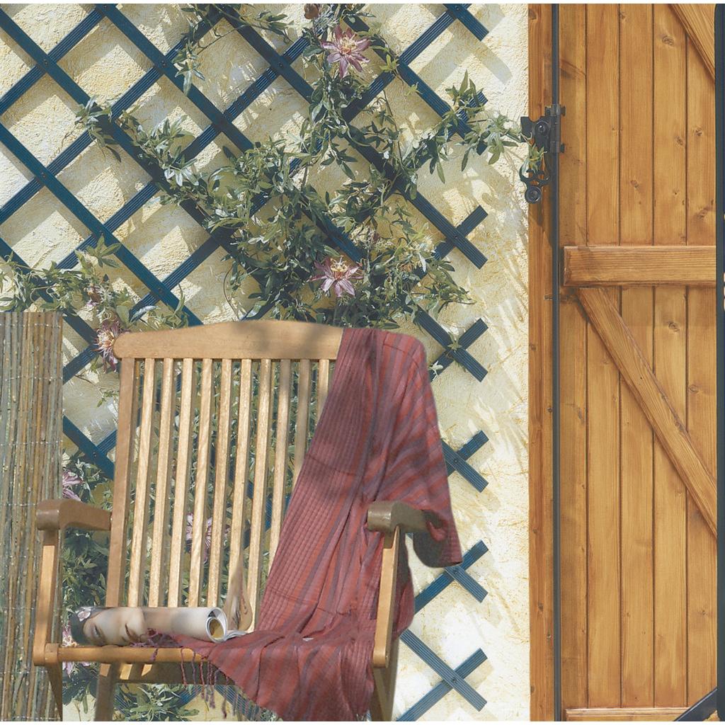 Rozciągliwa siatka PVC 1x2 m antracytowa Trelliflex Nortene