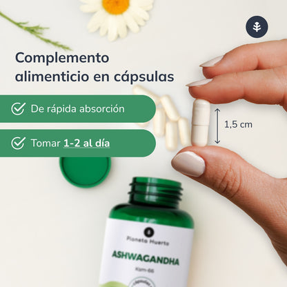 Ashwagandha KSM-66 Planet Orchard 60 kaps