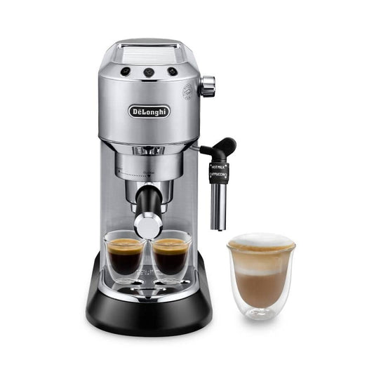 Delonghi Dedica Maestro Handmatige espressomachine en cappuccinatore EC685.M metaal