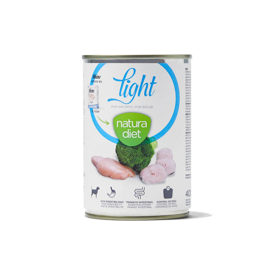 Natura Diet Dog Light Natvoer voor honden 400 g