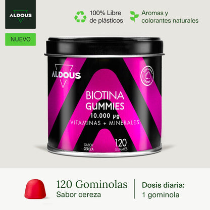 Aldous Biotin Gummies 120 gummies