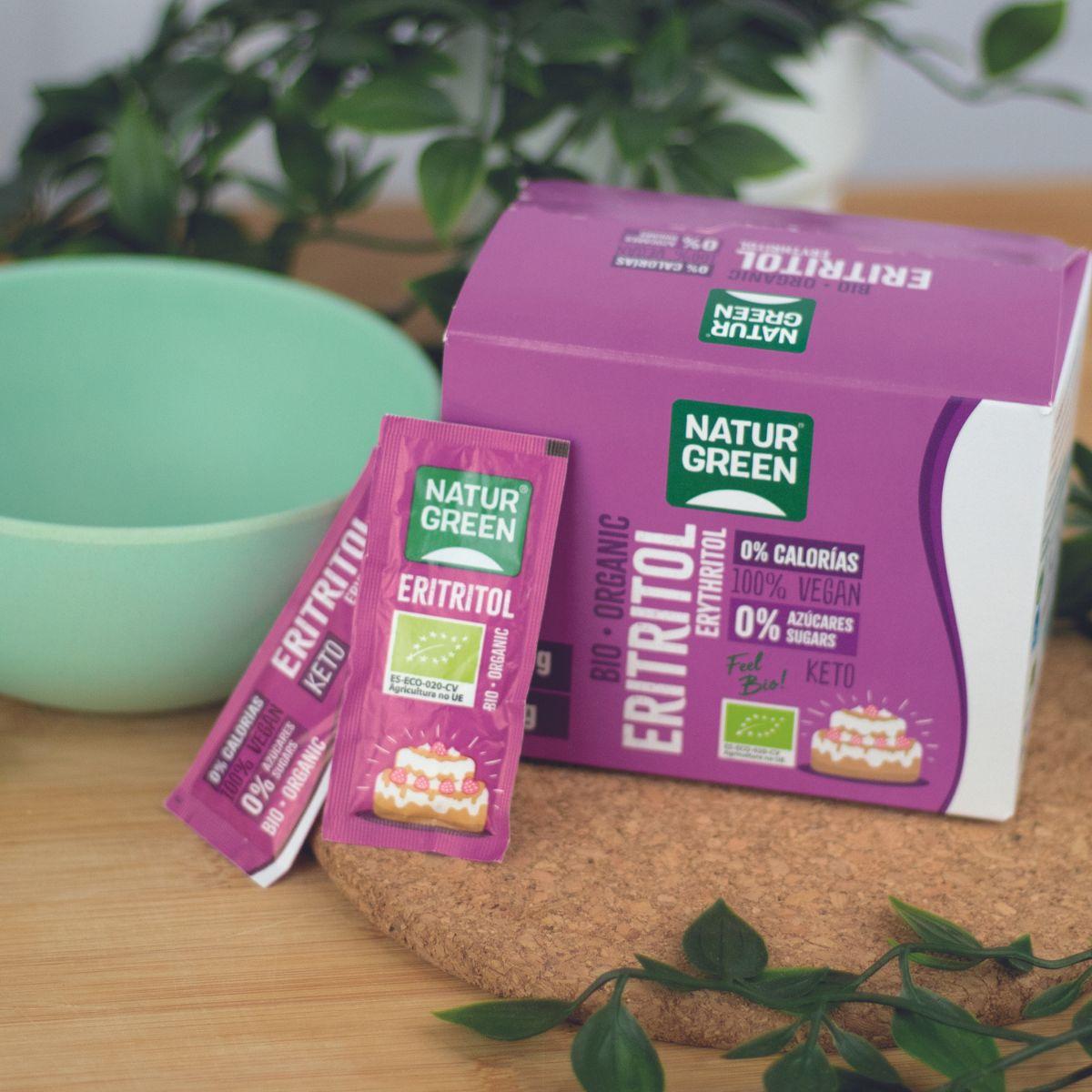 Bio-Erythritol NaturGreen 54 Einzeldosis-Sticks à 5 g