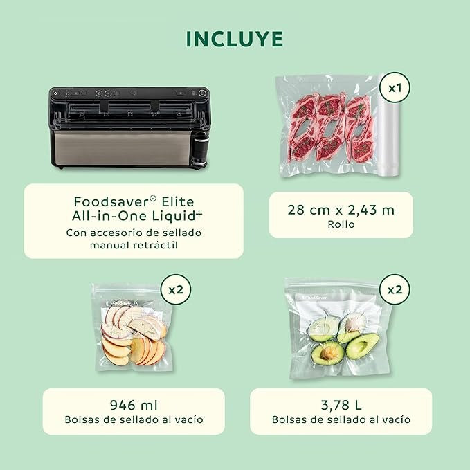 Elite All-in-One Liquid+ VS5910X Foodsaver vacuum sealer