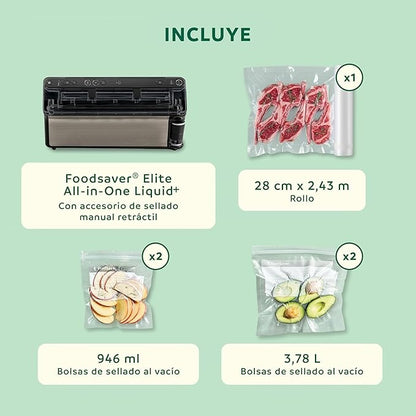 Elite All-in-One Liquid+ VS5910X Foodsaver vacuum sealer