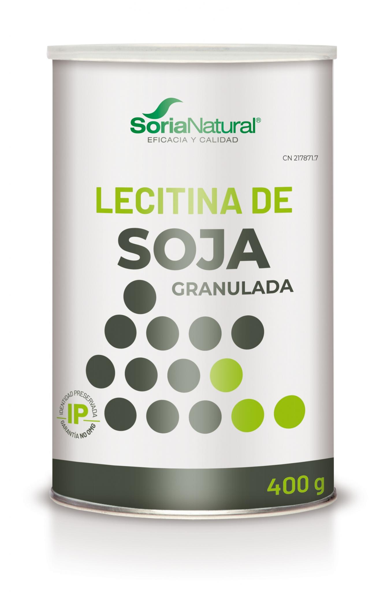 Granuliertes Sojalecithin Soria Naturaln 400 g