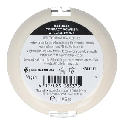 Sante Compact Make-up 01 Cool Ivory 9 g