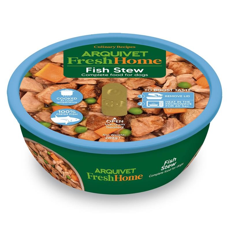 Arquivet Fresh Home Fish Stew Wet fish food for dogs 280 g