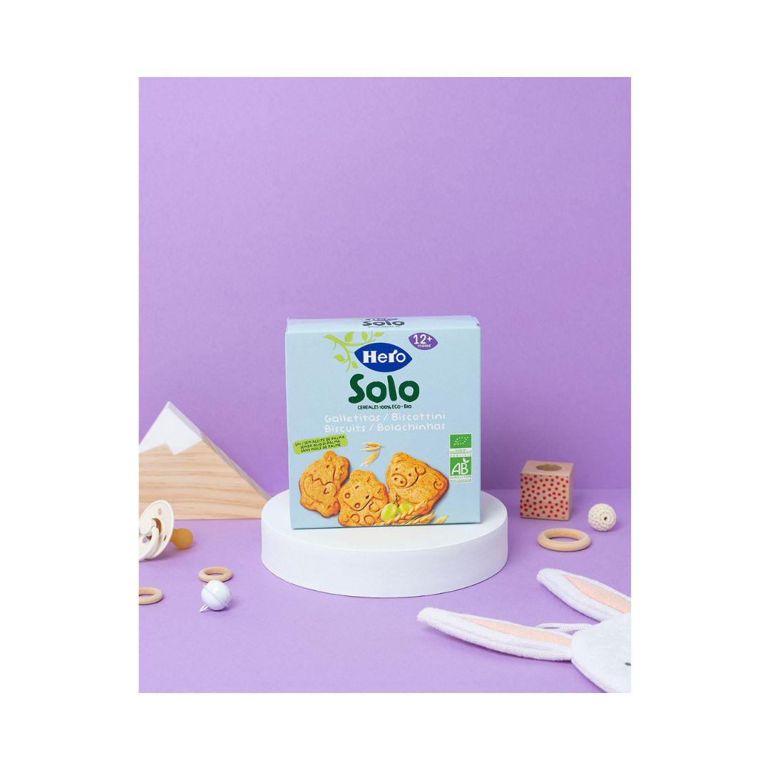 Pakket 7x dierenkoekjes Solo Cereals 100 g-Hero Solo