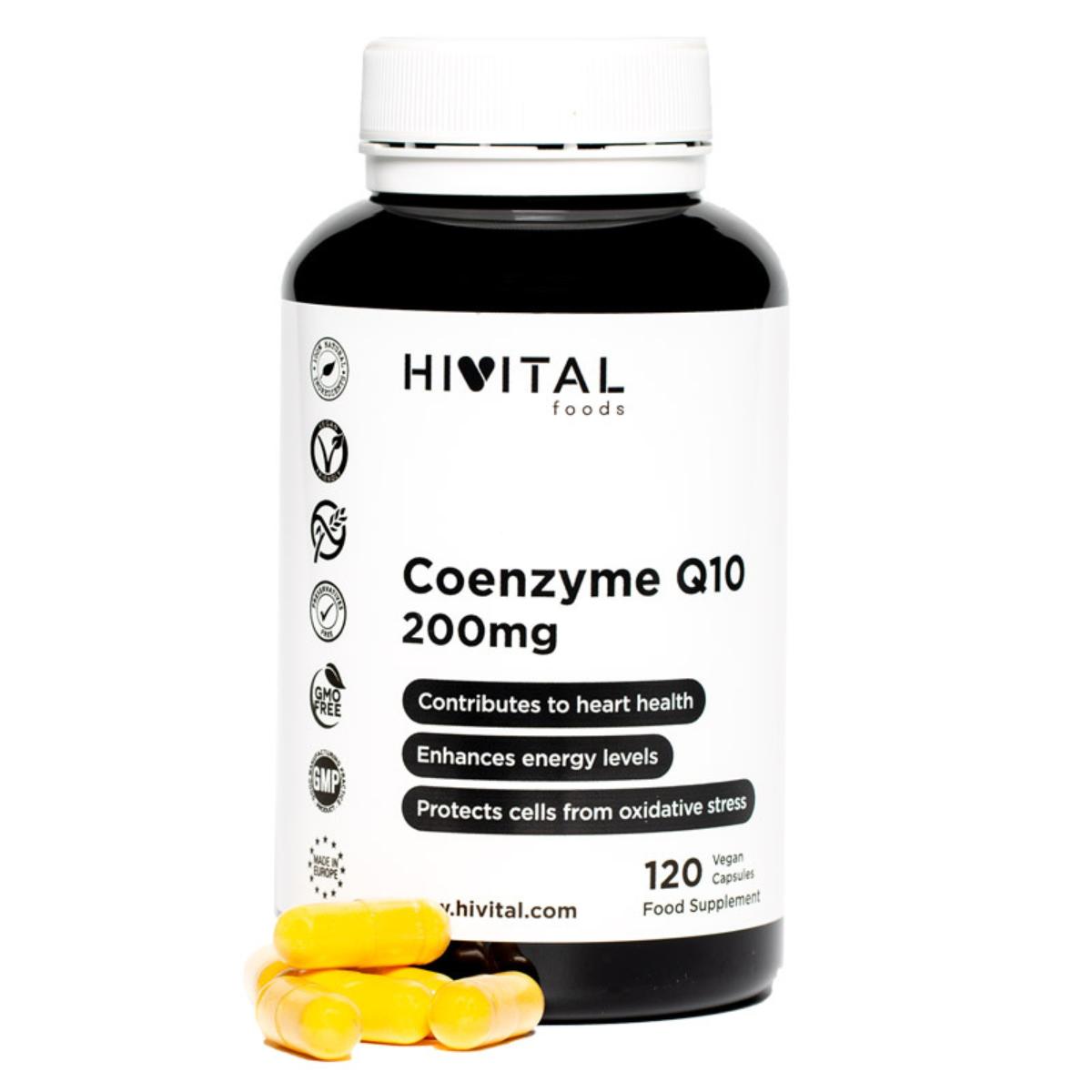 Coenzima Q10 200 mg 120 capsule vegane Hivital