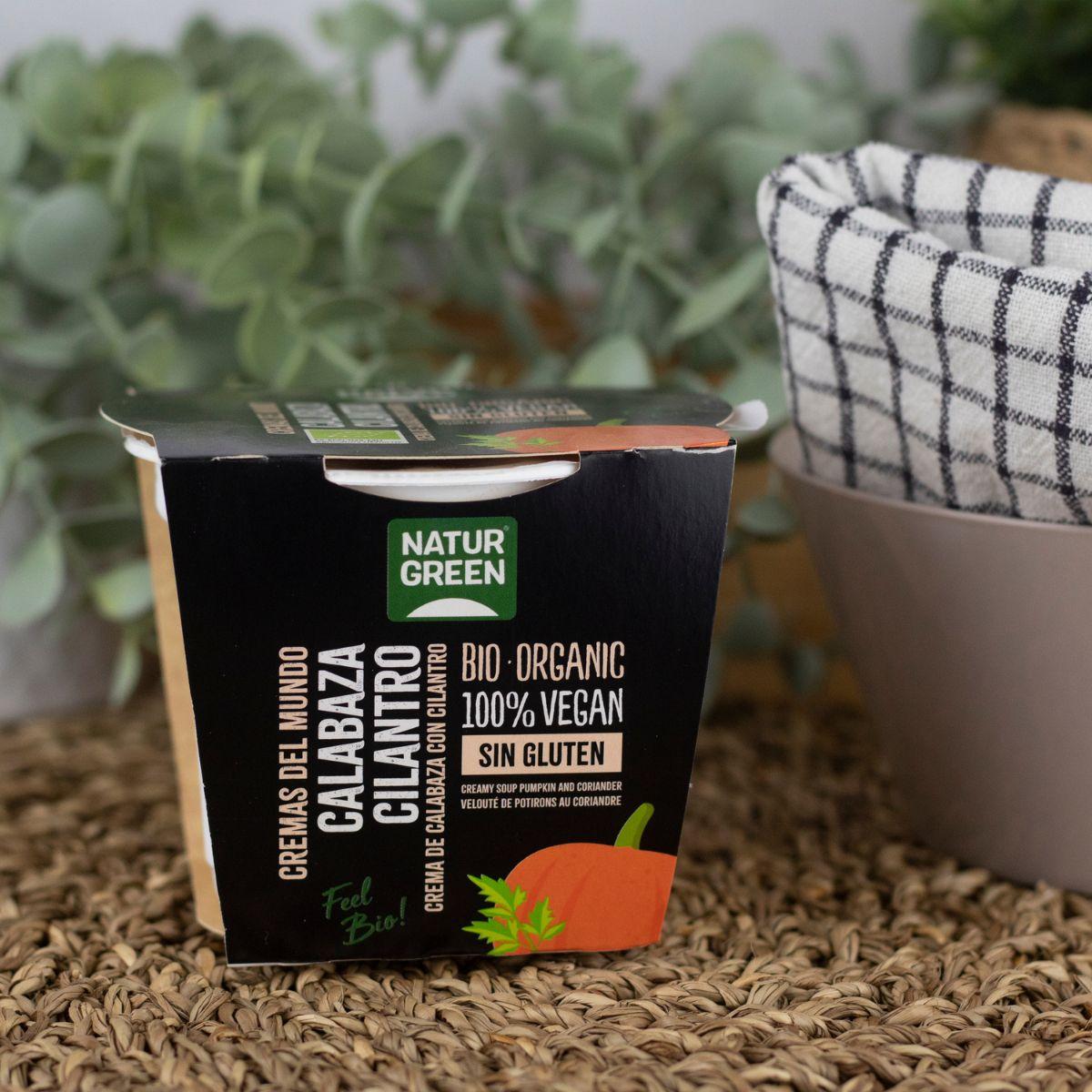 Crème de potiron et coriandre Naturgreen, 310 g