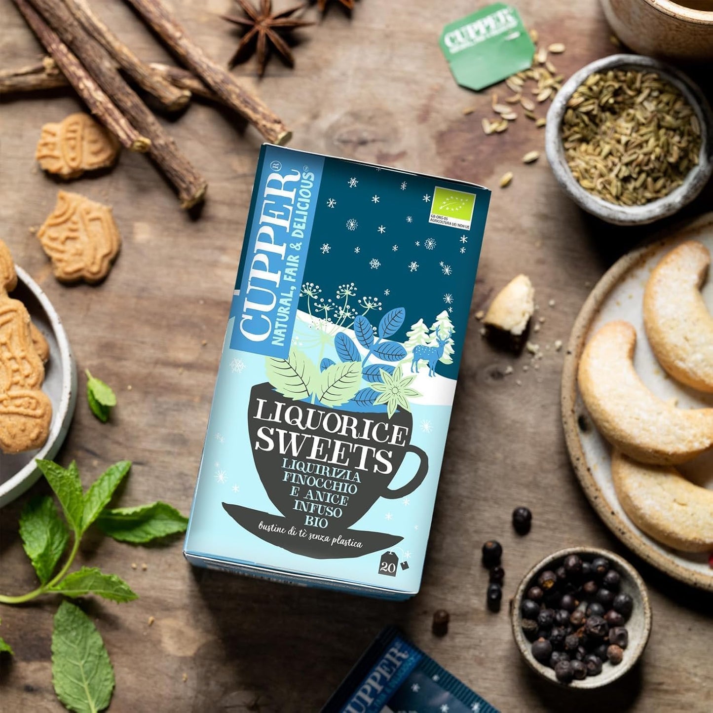 Infuso Winter Liquorice Bio Cupper 20 bustine