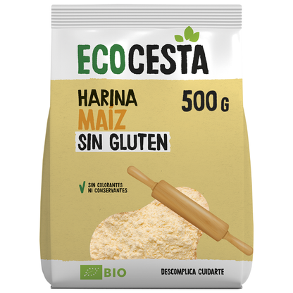 Biologische maïsmeel, 500 g Ecocesta