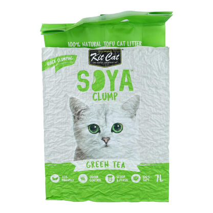 Kit Cat Eco SoyaClump Litter - Green Tea 7 L Cat litter