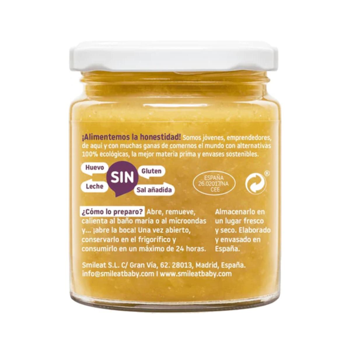 Opakowanie 12x słoiczek BIO Guisito z fasolą Smileat, 230 g