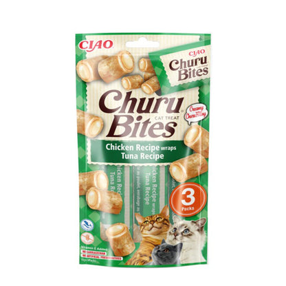 Churu Cat Bites recept met tonijn Snack voor katten 3 x 10 g