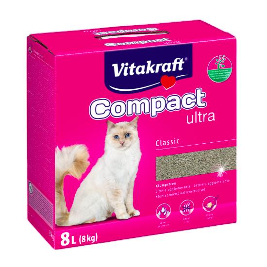 Vitakraft Compact Ultra Klumpbildande kattsand 4 L