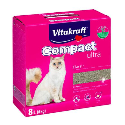 Vitakraft Compact Ultra Klumpbildande kattsand 4 L