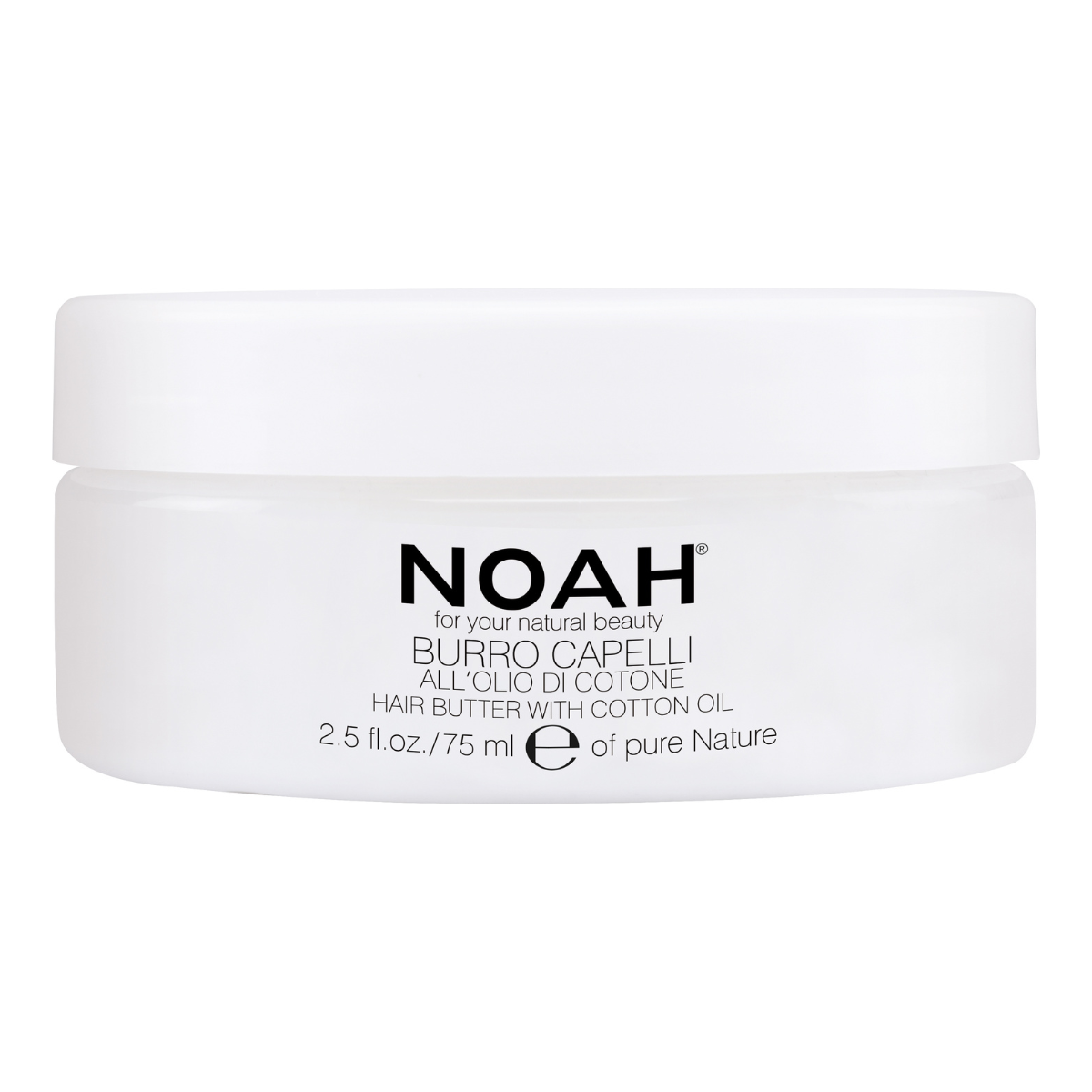 Burro per capelli con olio di cotone Noah 250 ml