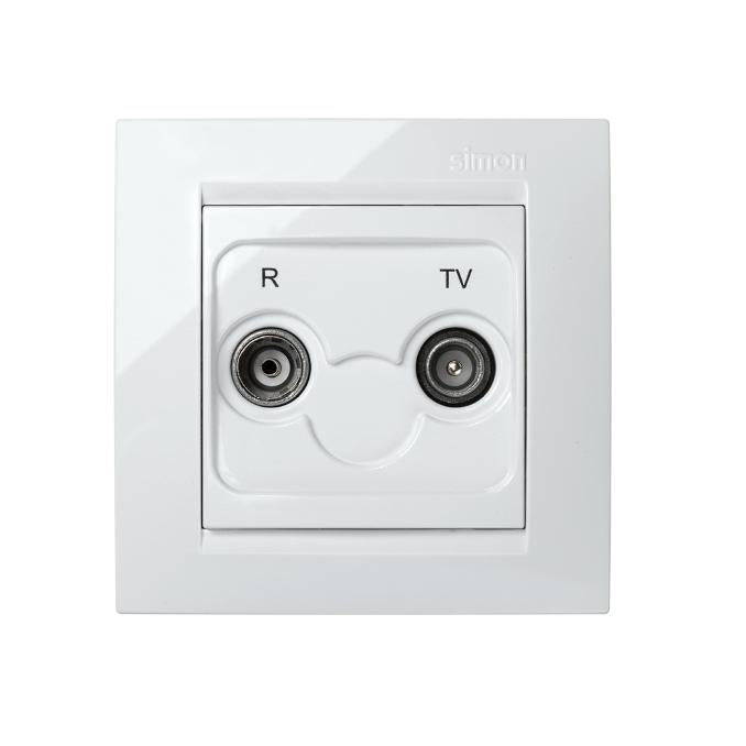 Simon 15 Zwischenfernseher Weiß