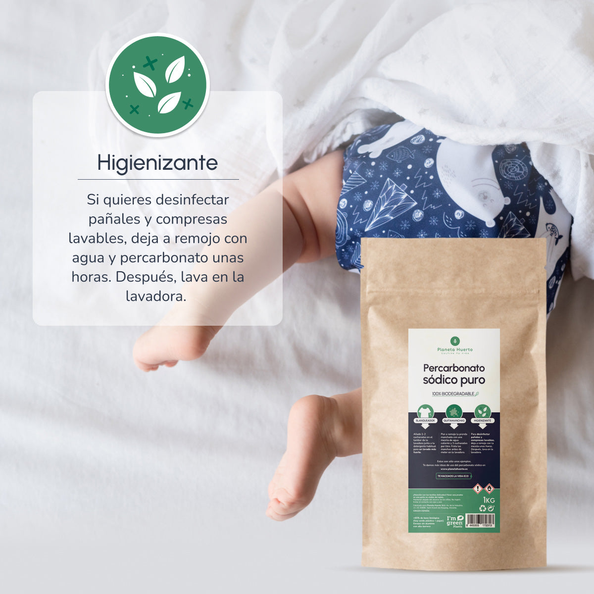 Opakowanie 3xPercarbonate Sodium Planet Garden 1 Kg