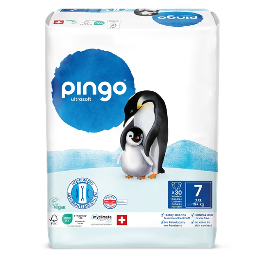 Couches T7 XXL (+15 kg) Pingo 30 unités