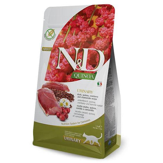ND Quinoa Urinary Duck Cat Food Farmina 1.5 kg