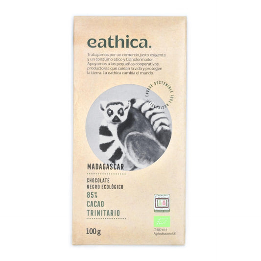 Chocolade Eathica 85% Madagaskar BIO 100 g