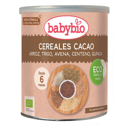 Cereali per l'infanzia al cacao 220 g Babybio