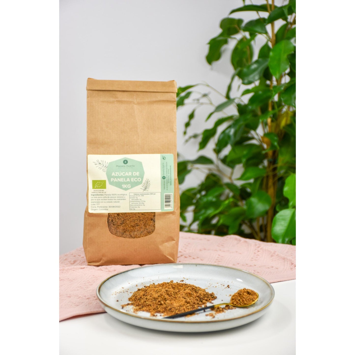Opakowanie 2 x ECO Planeta Huerto Panela Sugar 1kg