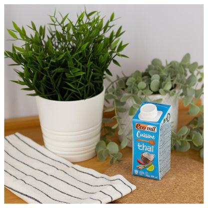 Crema vegetale Bio Cuisine Coco Thai Ecomil, 200 ml