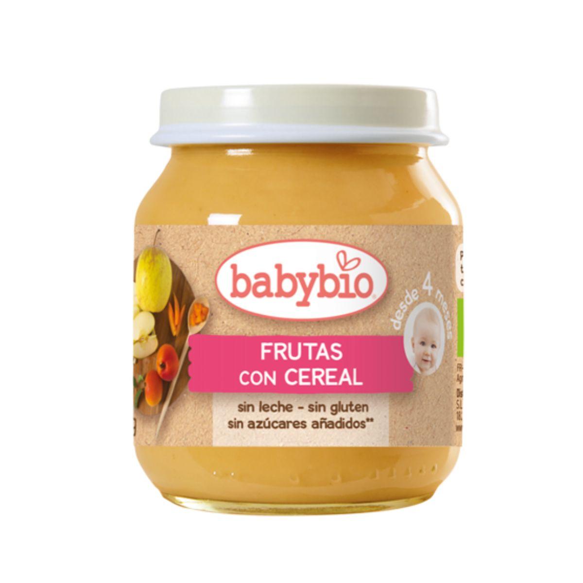 Petit pot de fruits aux céréales Babybio 130 g