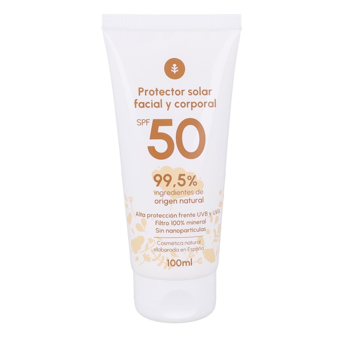 100 % mineralische Sonnenschutzcreme LSF 50 von Planeta Huerto, 100 ml