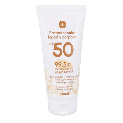 100 % mineralische Sonnenschutzcreme LSF 50 von Planeta Huerto, 100 ml