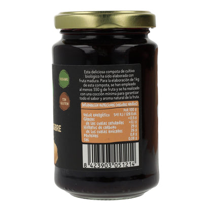 Biologische bosbessen- en gembercompote Biocop 265 g