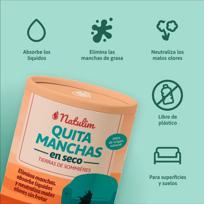 Ziemia Sommières GreenCan Środek do czyszczenia na sucho 300 g