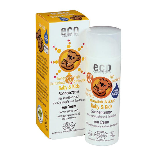 Zonnebrandcrème F45 Baby en kinderen EcoCosmetics 50 ml