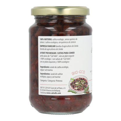 Haricots azuki cuits en conserve ECO Cal Valls, 290 g