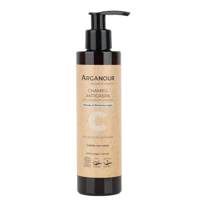 Shampoo antiforfora senza solfati Arganour 200 ml
