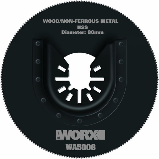 Hoja para sierra circular HSS 80 mm - Worx