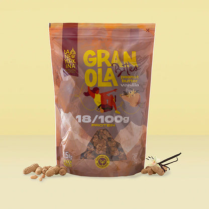 Granola z masłem orzechowym i wanilią La Newyorkina 1,5 kg