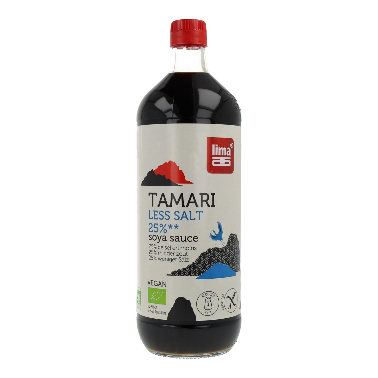 Tamari 25 % moins de sel, citron vert écologique 1 l