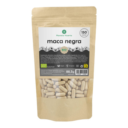 ORGANIC Black Maca Planeta Huerto 150 capsules