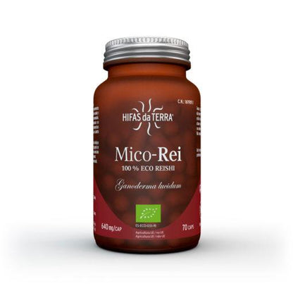 Mico Rei (Ganoderma lucidum) Hifas da Terra 70 kapslar
