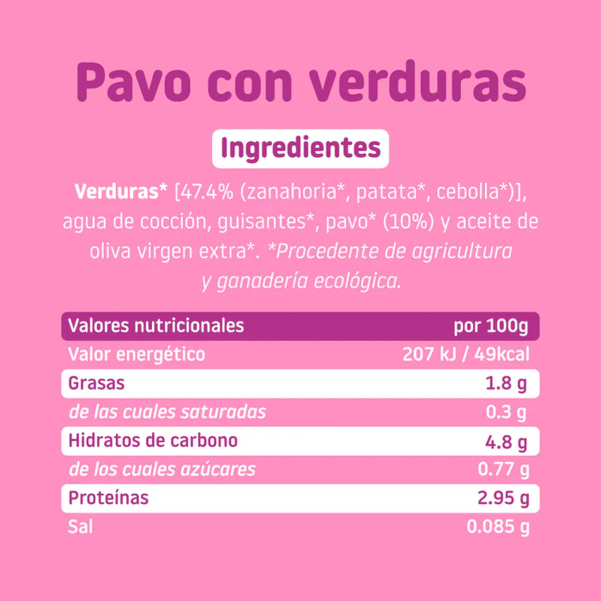AKTION 3x BIO-Glas Pute und Gemüse +6 Monate Smileat 230 g